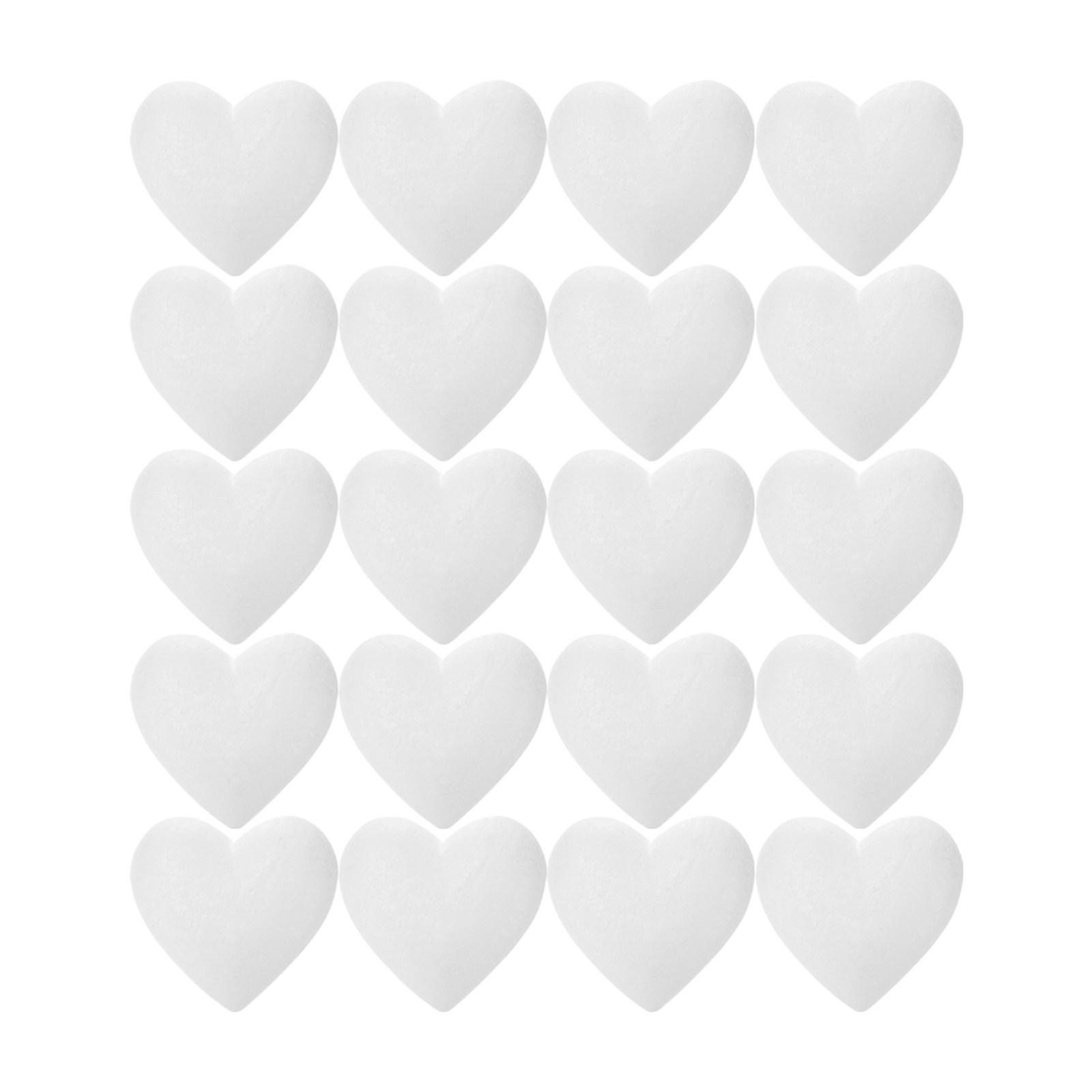 20Pcs Smooth Foam Heart Balls  - Craft Embellishments recensie en prijs