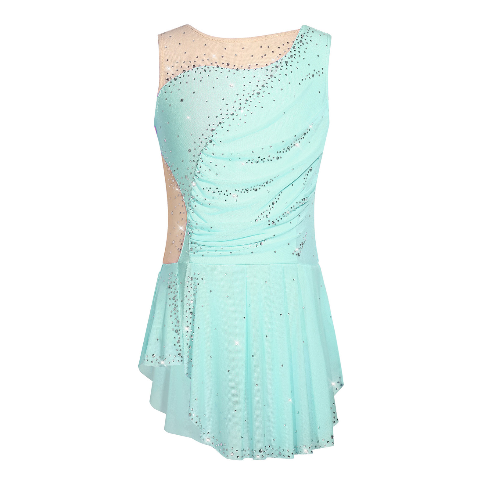Kids Girls Figure Ice Skating  - Rhinestone Banding Trim recensie en prijs