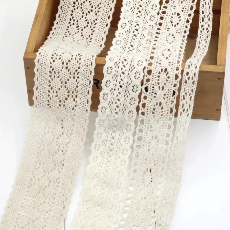 Ivory White Cotton Lace Trim R - Lace Ribbon Trim recensie en prijs