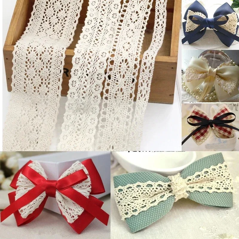 Ivory White Cotton Lace Trim R - Lace Ribbon Trim recensie en prijs