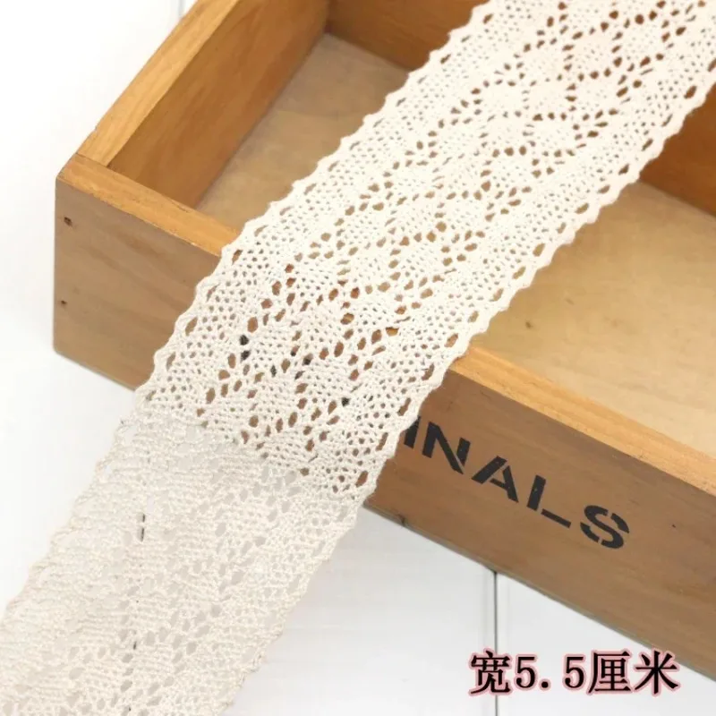 Ivory White Cotton Lace Trim R - Lace Ribbon Trim recensie en prijs