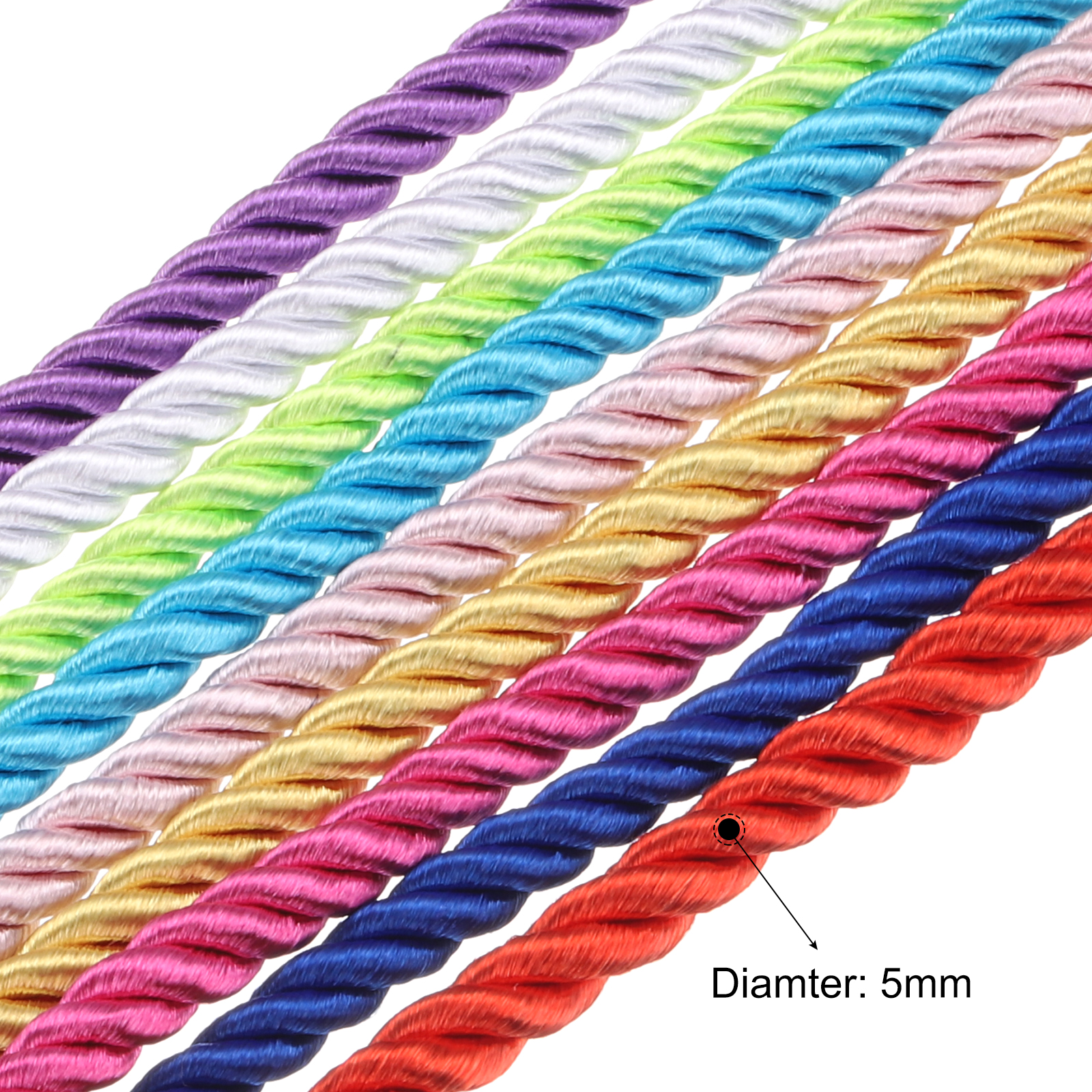 Uxcell Twisted Cord Trim, 22 Y - Cord Trim Twisted recensie en prijs