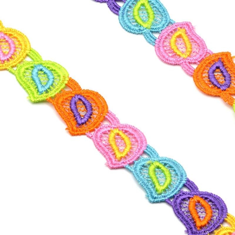 R1WE 15 Yards 2.5cm Colorful H - Lace Ribbon Trim recensie en prijs