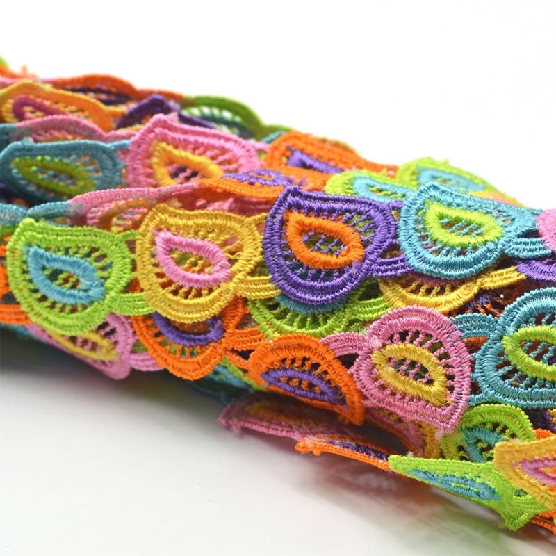 R1WE 15 Yards 2.5cm Colorful H - Lace Ribbon Trim recensie en prijs