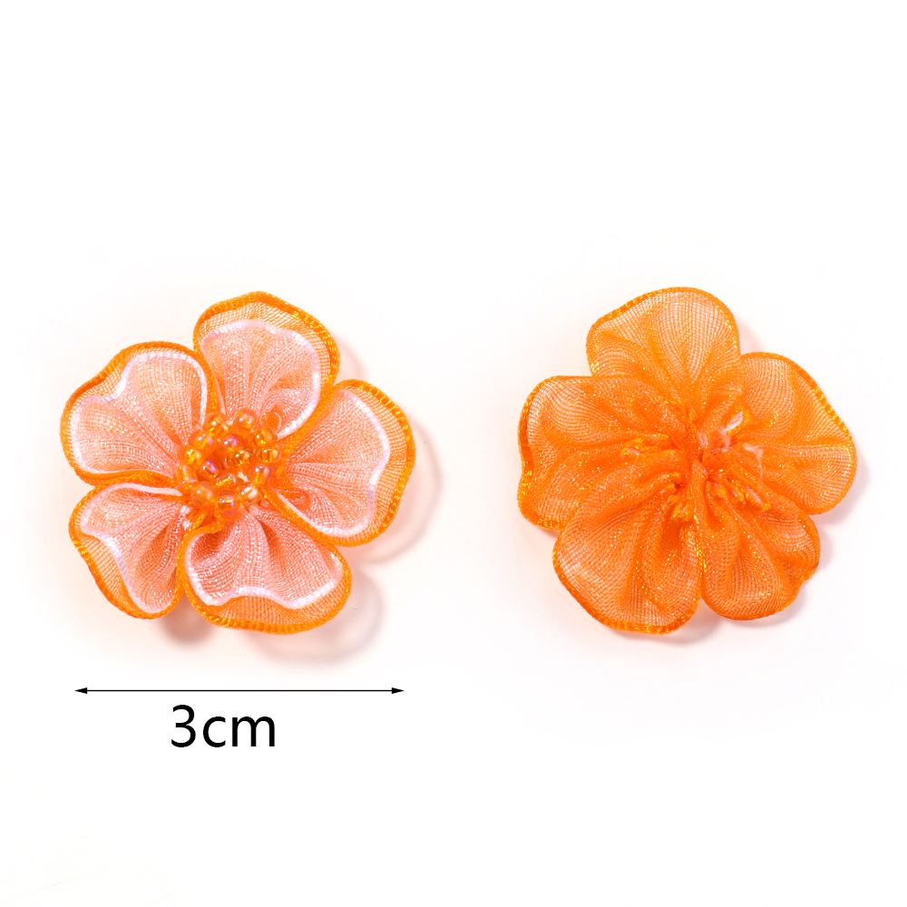 10Pcs/Lot Mesh Flower Applique - Applique Patch Flower recensie en prijs