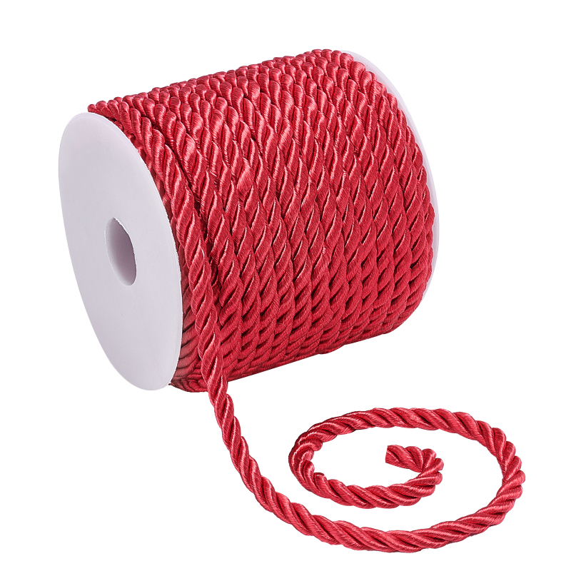 19.6 Yard Red Silk Rope 3-Ply  - Cord Trim Twisted recensie en prijs
