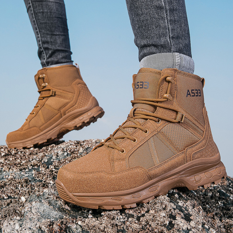 Men's Military Tactical Boots  - Guipure Lace Panel recensie en prijs