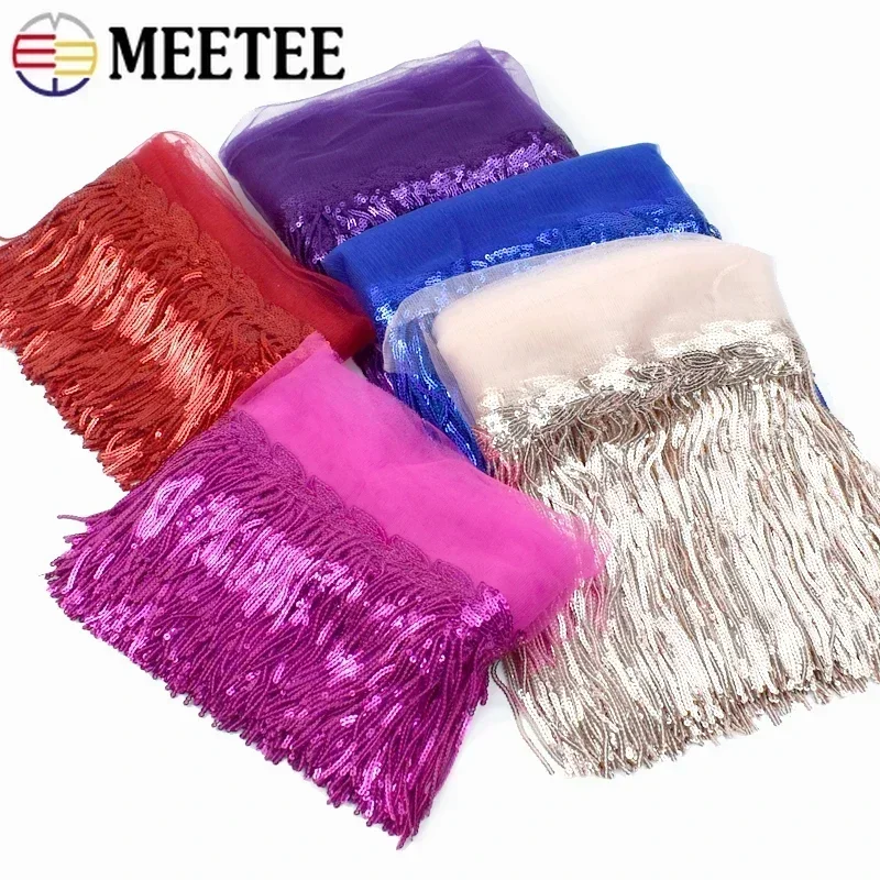 2/5/10Yards Sequin Embroidery  - Fringe Ribbon Sewing recensie en prijs