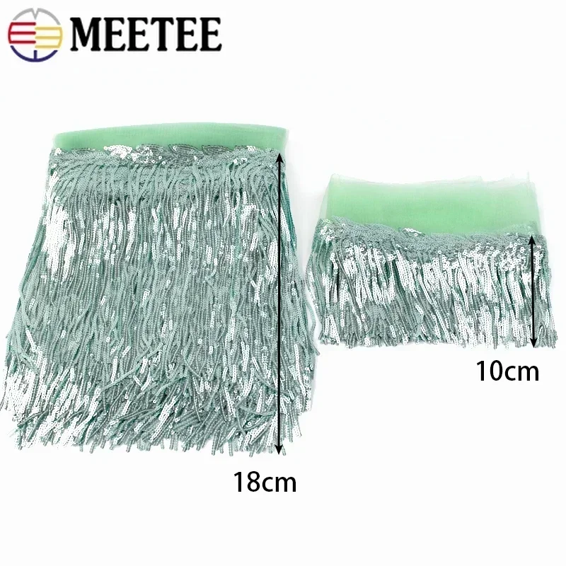2/5/10Yards Sequin Embroidery  - Fringe Ribbon Sewing recensie en prijs