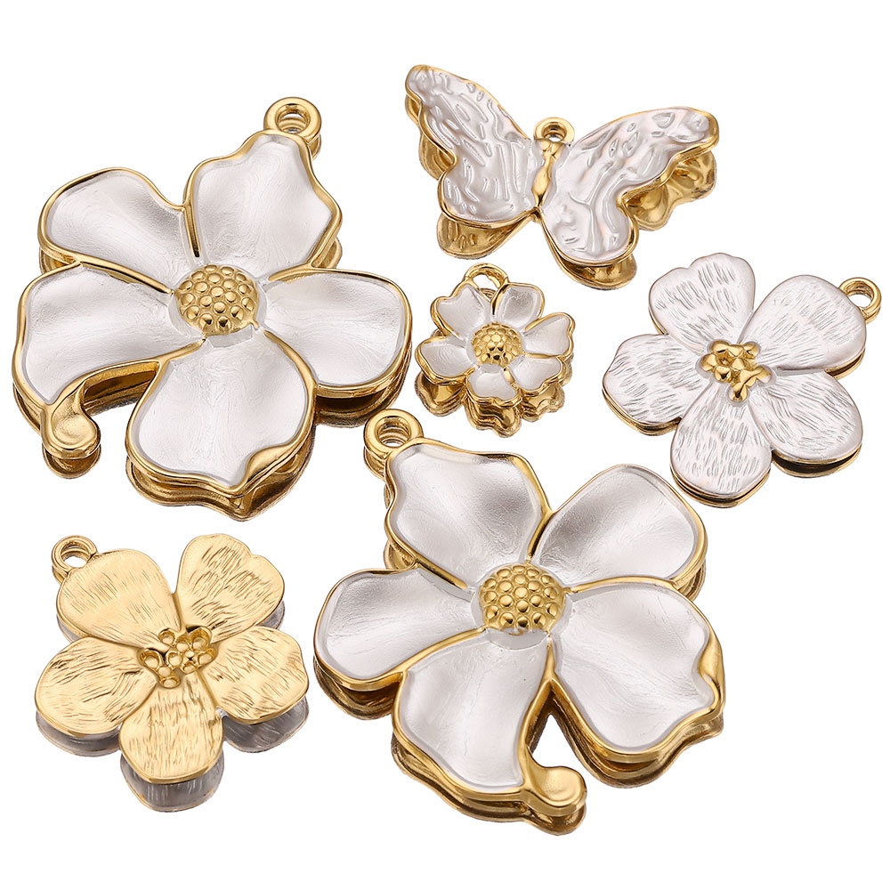 4PCS Stainless Steel White Cha - Embellishment Crafts recensie en prijs