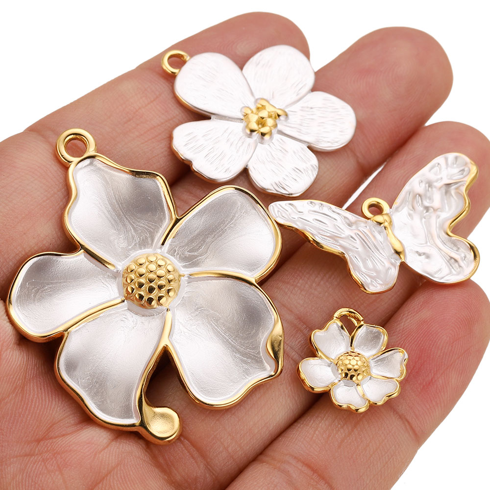 4PCS Stainless Steel White Cha - Embellishment Crafts recensie en prijs