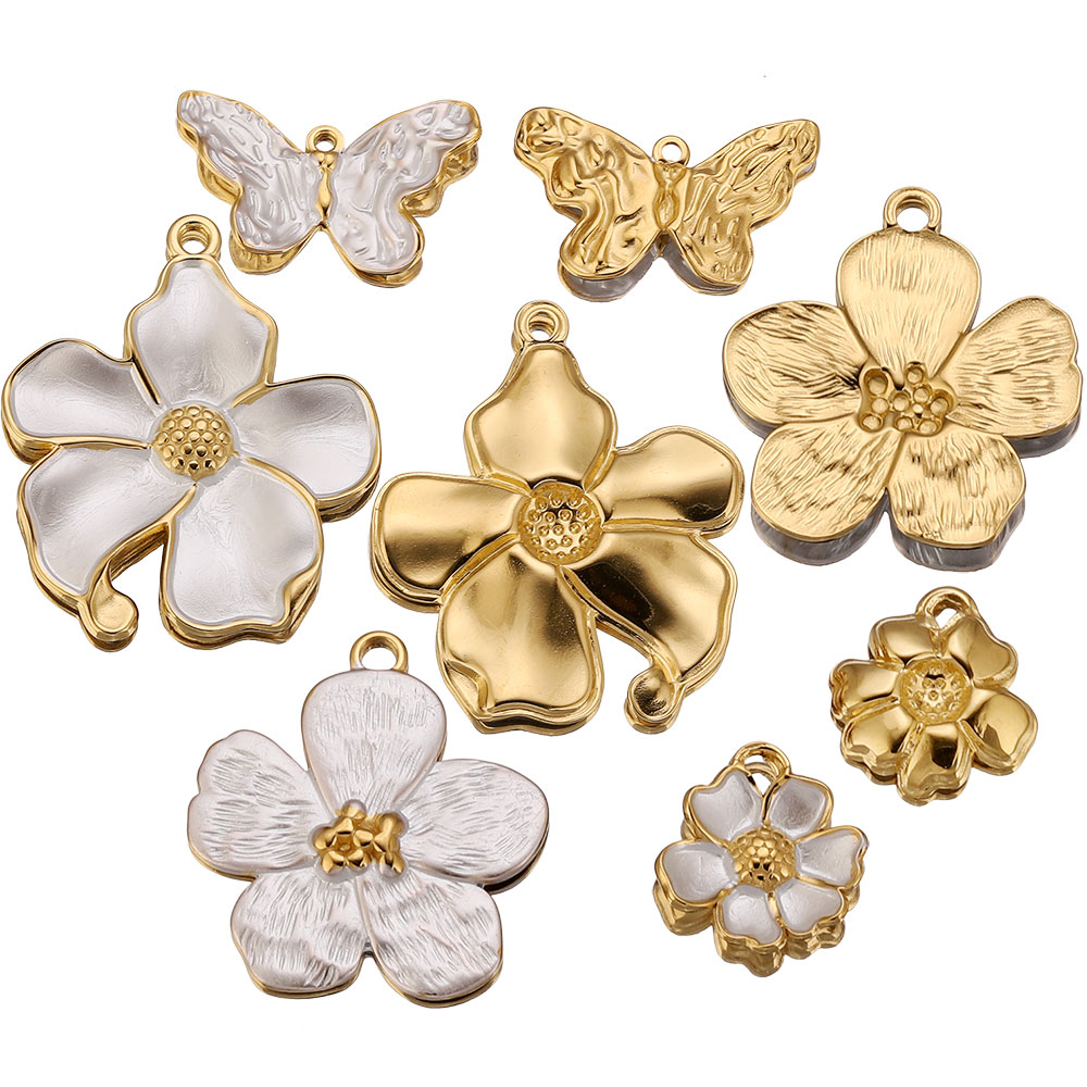 4PCS Stainless Steel White Cha - Embellishment Crafts recensie en prijs