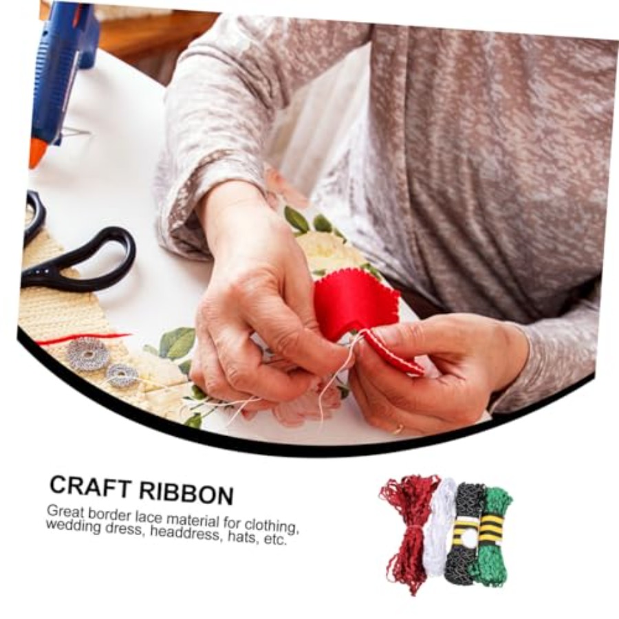 4 Rolls 15 Yards Waving Bendin - Fringe Ribbon Sewing recensie en prijs