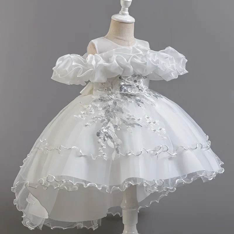 Fashion Flower Girl Dresses fo - Lace Ribbon Trim recensie en prijs