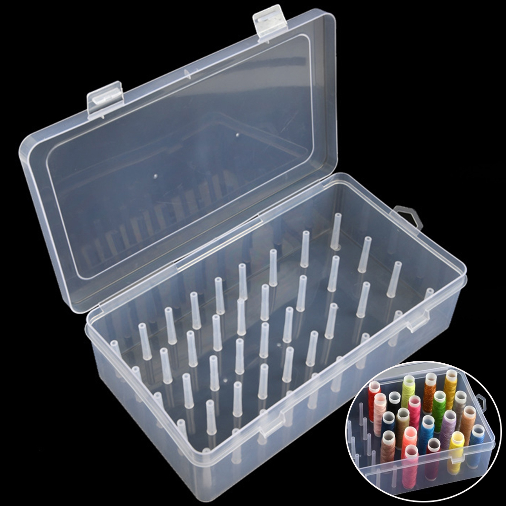 New Sewing Thread Box 42 Piece - Craft Embellishment Storage recensie en prijs