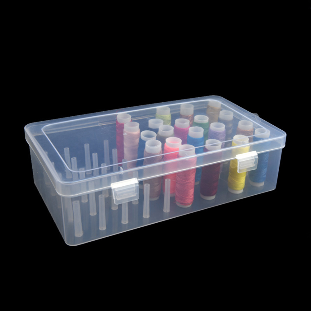 New Sewing Thread Box 42 Piece - Craft Embellishment Storage recensie en prijs