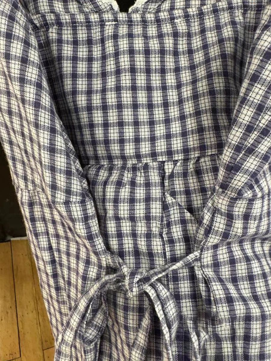 Navy Plaid Tank Shorts 2 Piece - Elastic Lace Trim recensie en prijs