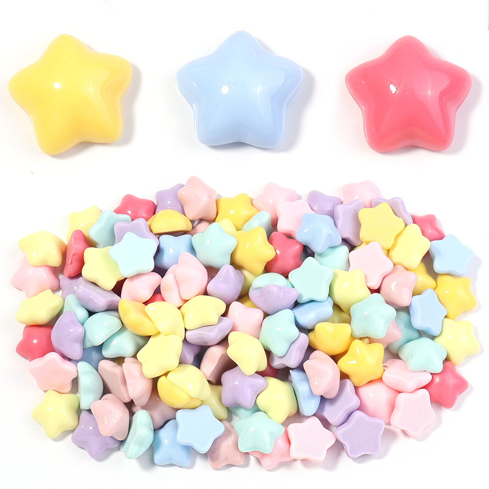 50pcs/lot 16mm Colorful Star R - Craft Embellishments recensie en prijs