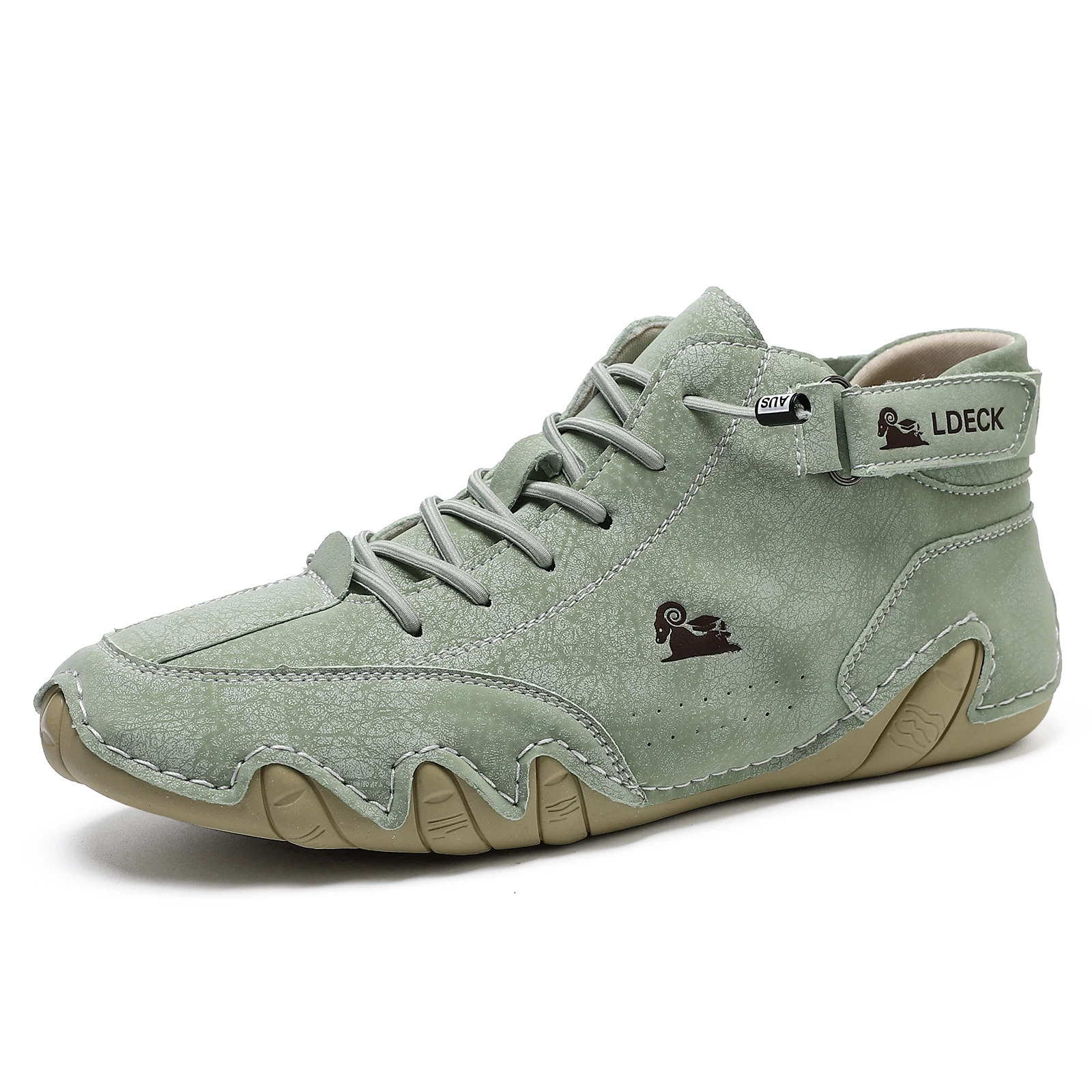 Men's Genuine Leather Shoes An - Guipure Lace Panel recensie en prijs