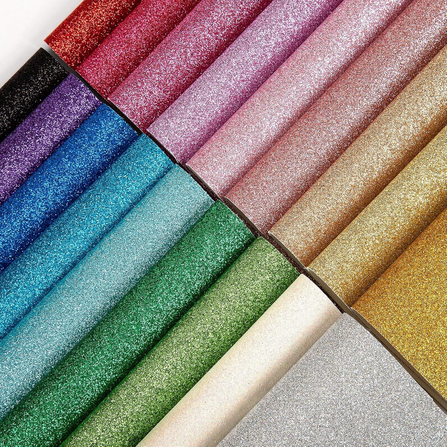 Sparkly Glitter Shiny Fabric S - Glitter Vinyl Roll recensie en prijs