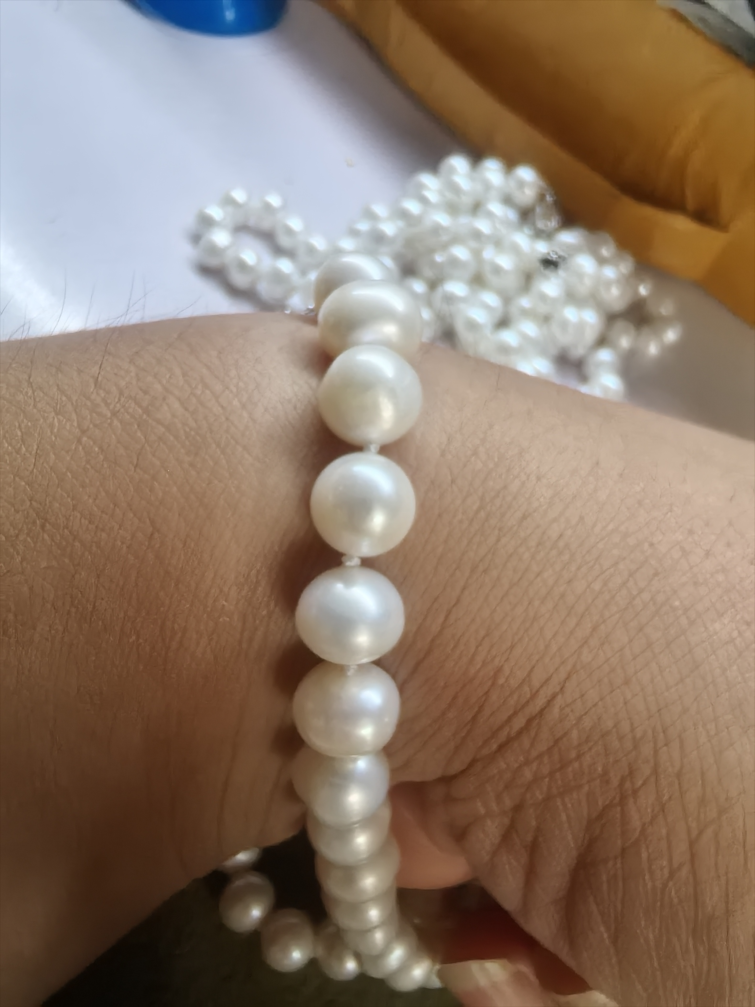 Natural Pearl Necklace Akoya A - Pearl Trim Chain recensie en prijs
