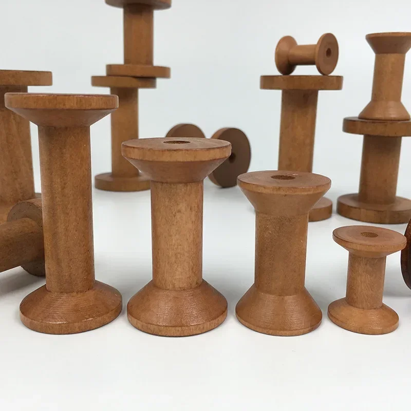 Vintage Wooden Spools DIY Reel - Organza Ribbon Spool recensie en prijs