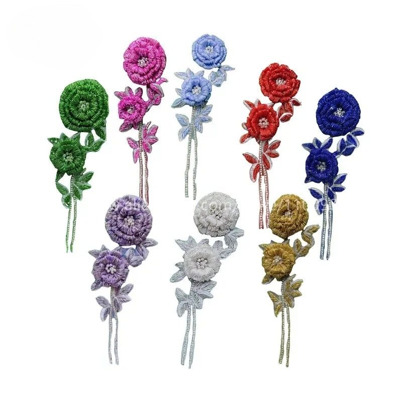 NEW Multicolor Handmade Beaded - Applique Patch Flower recensie en prijs