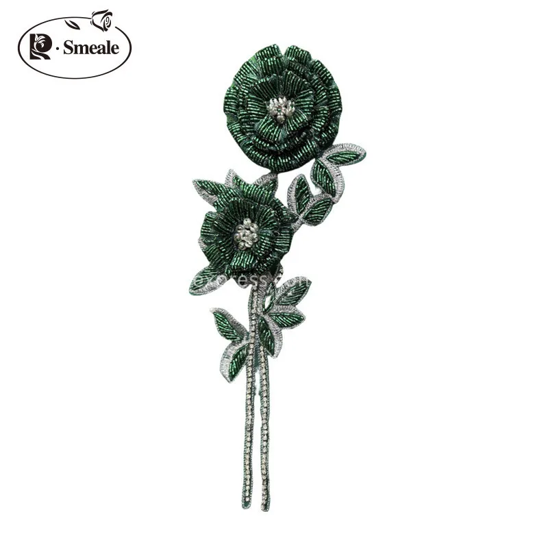 NEW Multicolor Handmade Beaded - Applique Patch Flower recensie en prijs