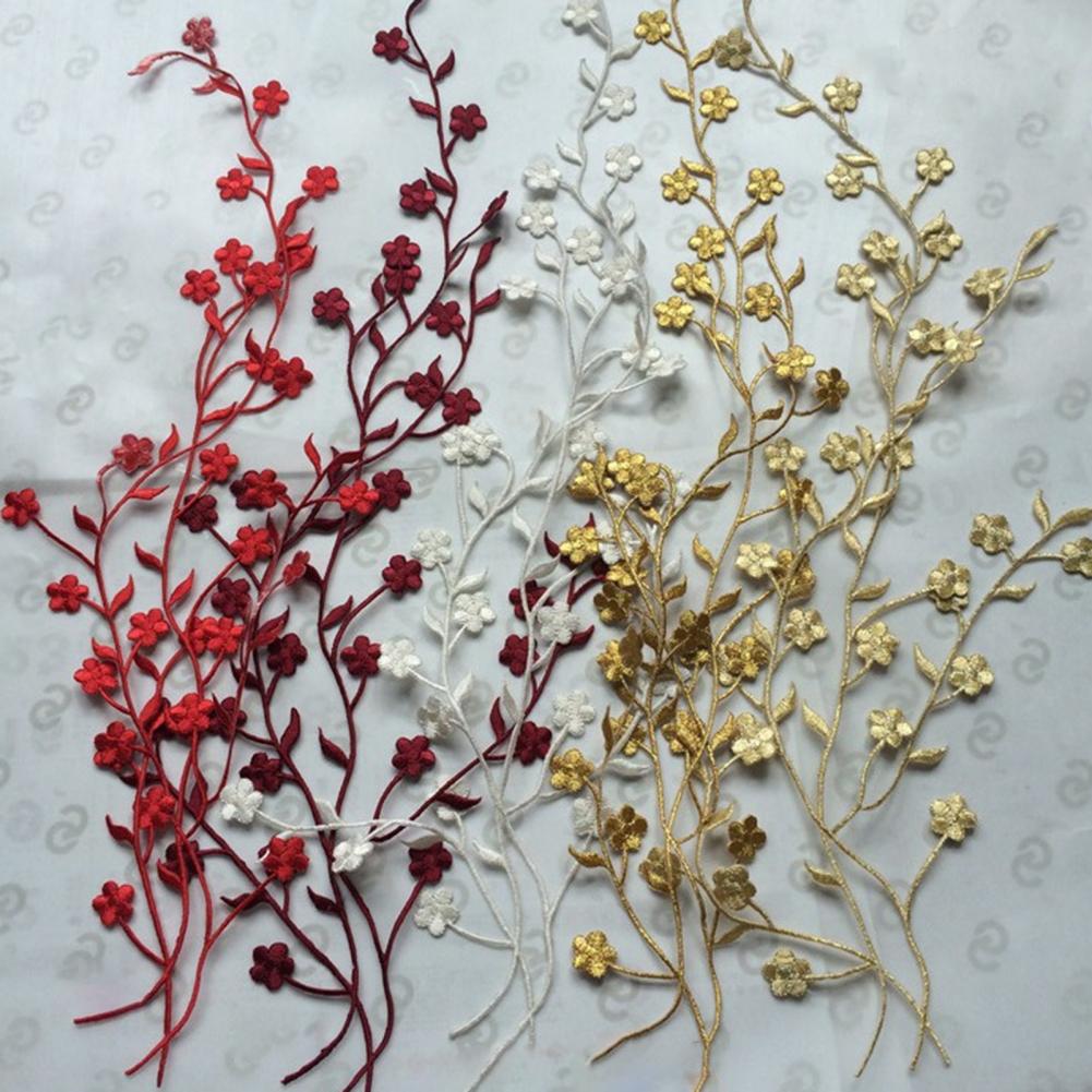 3D Flower Applique Plum Blosso - Applique Patch Flower recensie en prijs