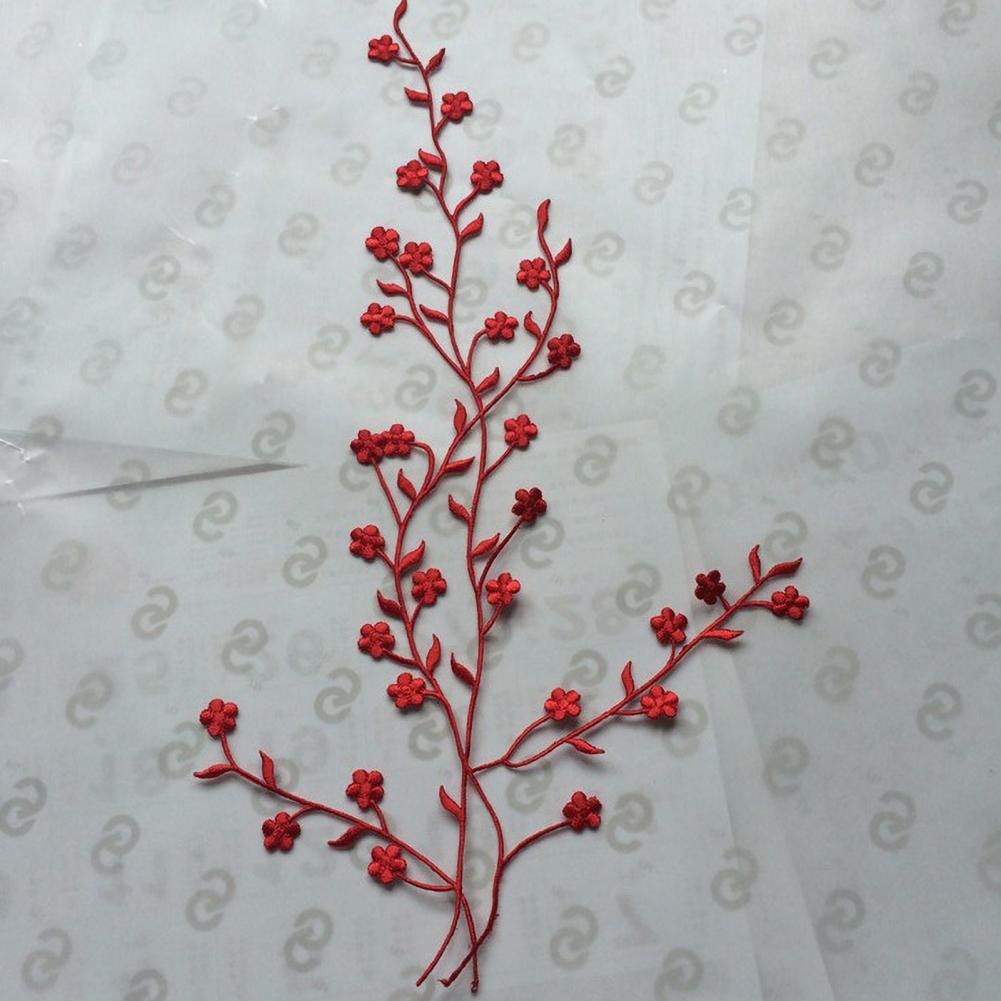 3D Flower Applique Plum Blosso - Applique Patch Flower recensie en prijs