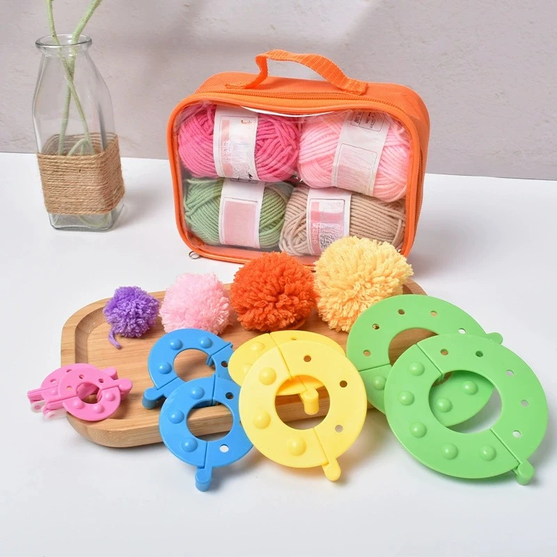 8PCS 4Sizes Fluff Ball Weaver  - Pom Pom Maker Tool recensie en prijs