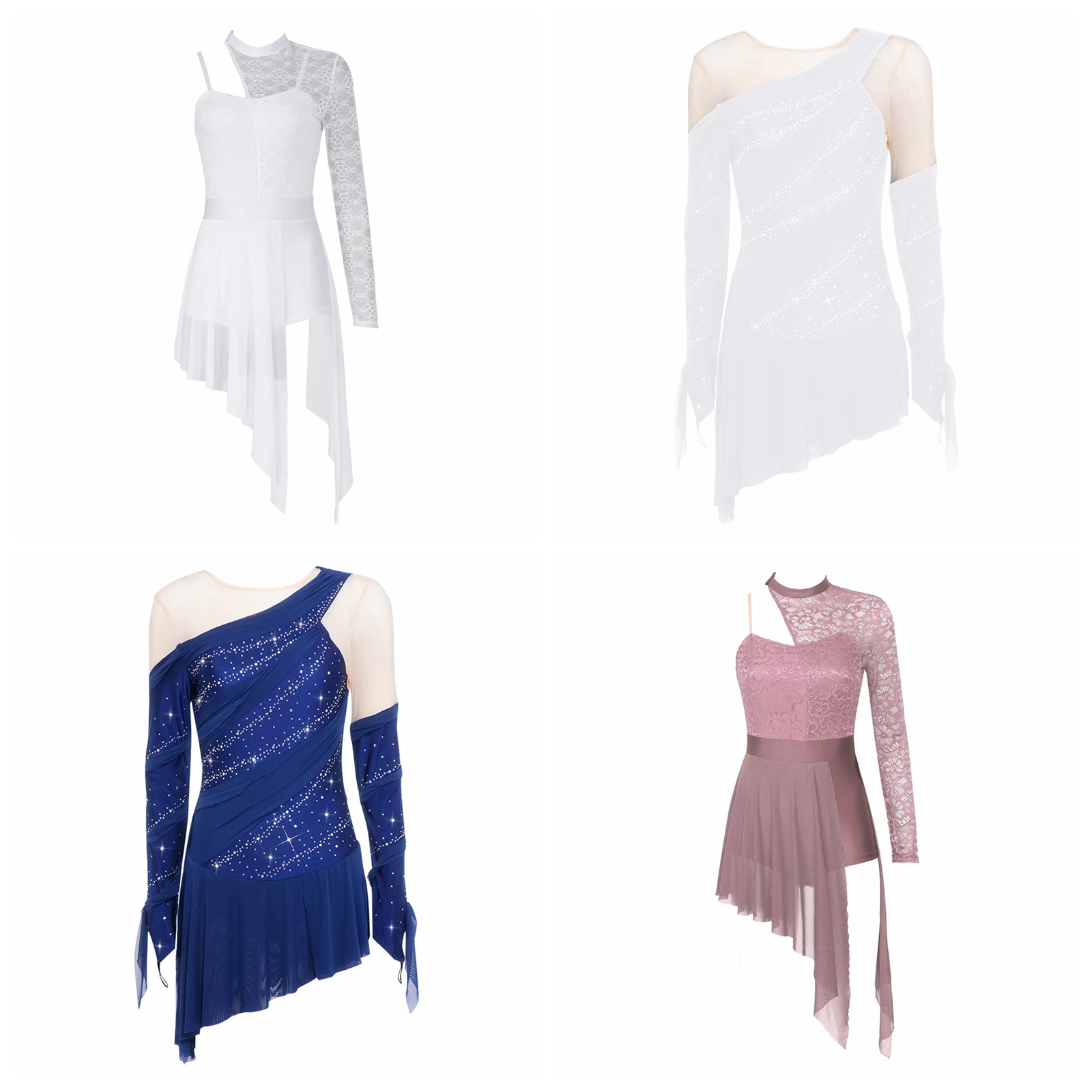 Women Rhinestone Lyrical Dance - Rhinestone Banding Trim recensie en prijs