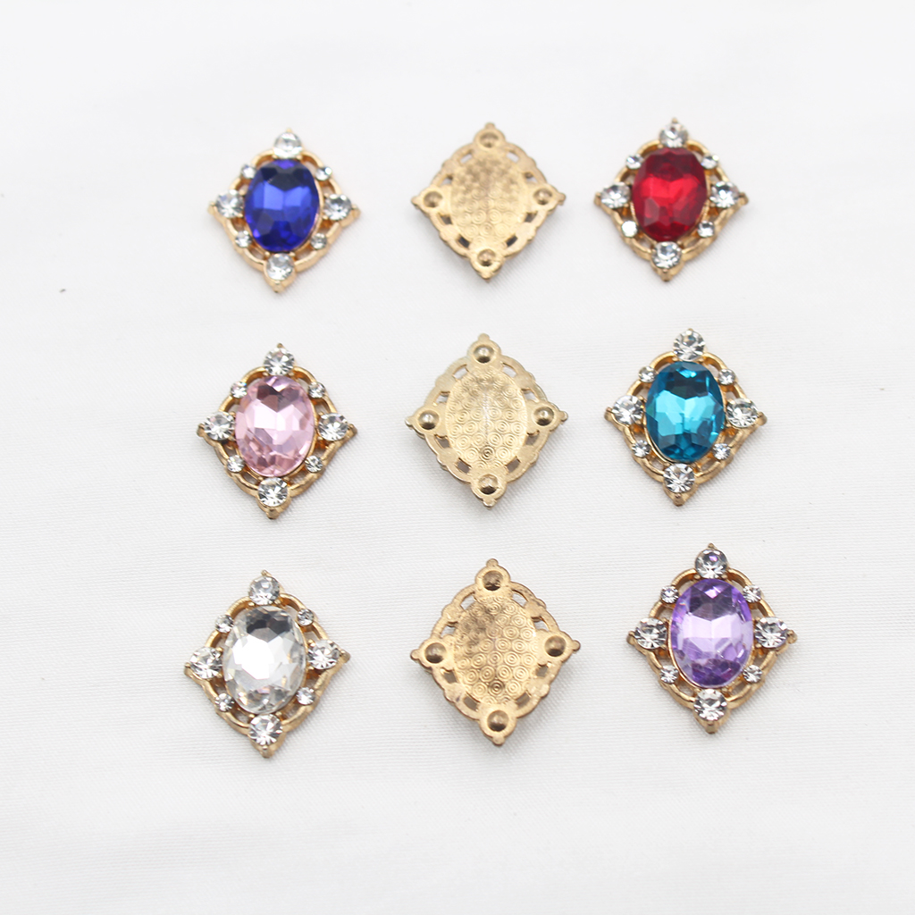 10Pcs Vintage Crystal Sew on C - Craft Embellishments recensie en prijs