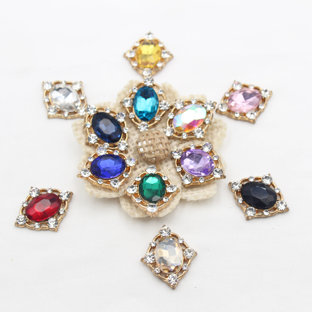 10Pcs Vintage Crystal Sew on C - Craft Embellishments recensie en prijs