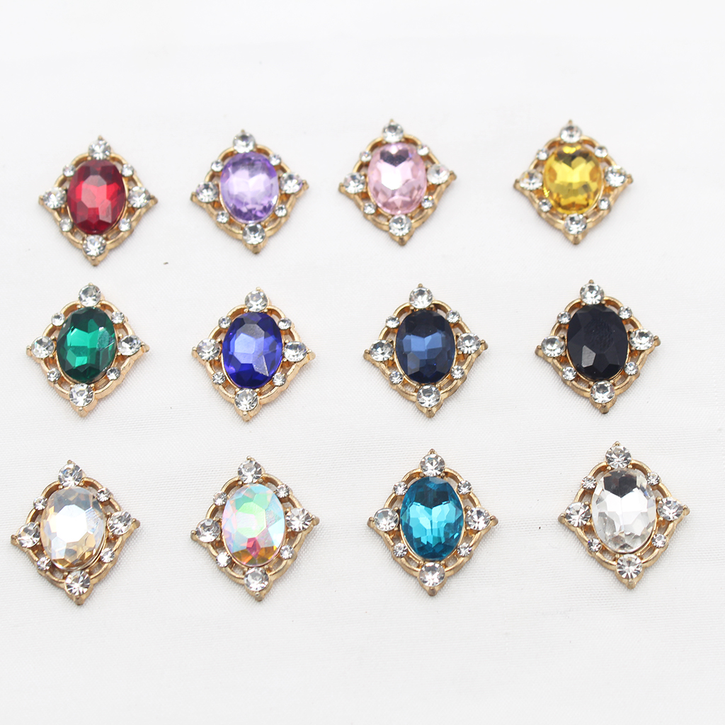 10Pcs Vintage Crystal Sew on C - Craft Embellishments recensie en prijs