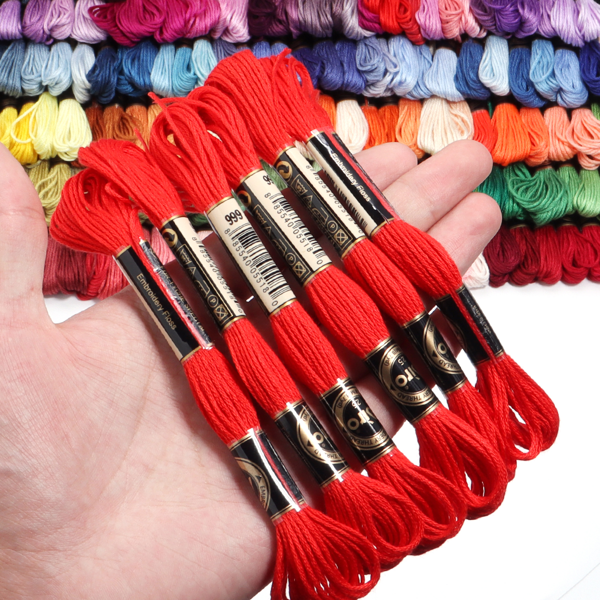 6Pcs/Lot Multicolor Polyester  - Embroidery Embellishments recensie en prijs