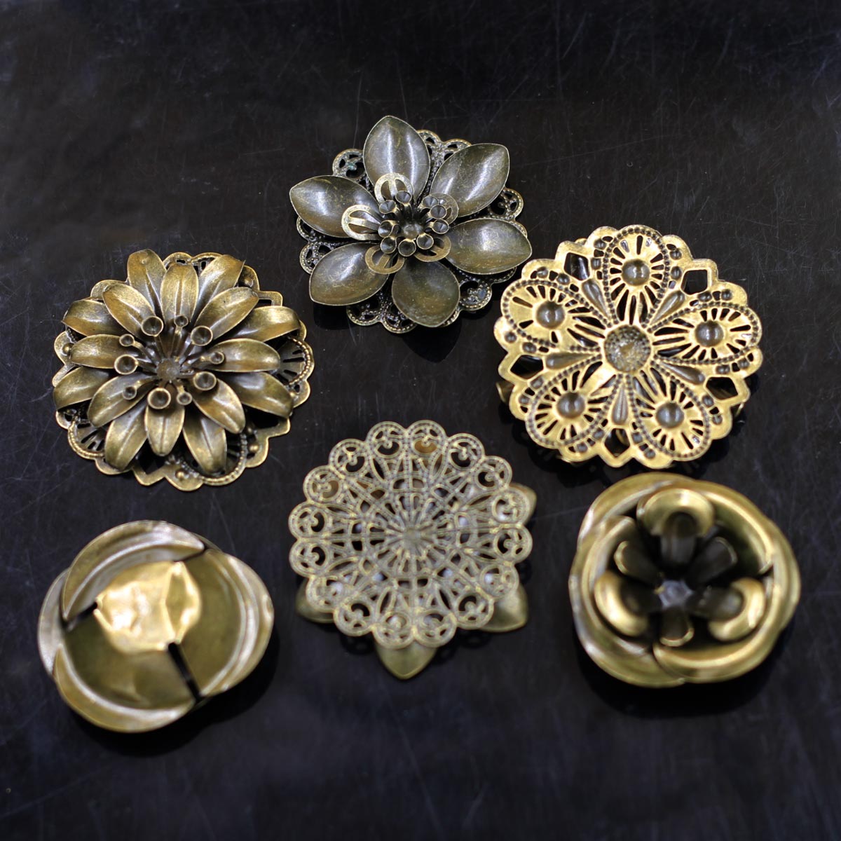 6Pcs Embellishments Combinatio - Craft Embellishments recensie en prijs