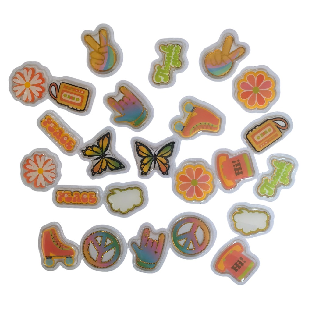 45 Pcs Adorable Epoxy Stickers - Craft Embellishment World recensie en prijs