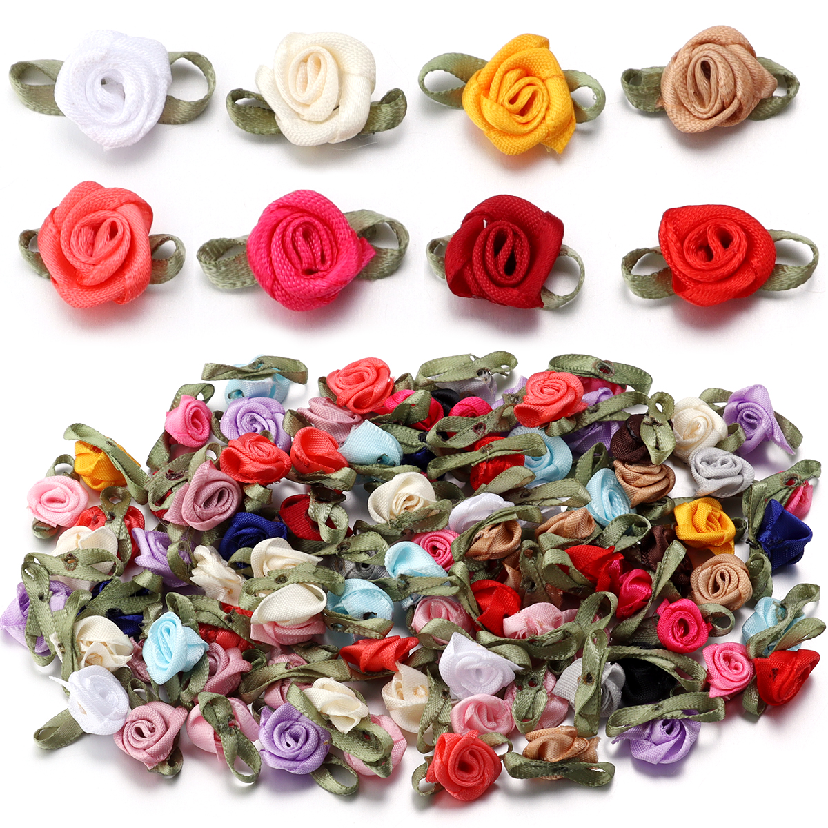 50Pcs 1.5x2.5cm 18 Colors For  - Embellishment Crafts recensie en prijs