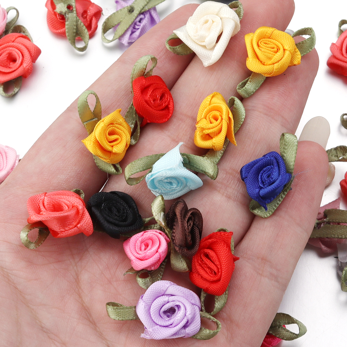 50Pcs 1.5x2.5cm 18 Colors For  - Embellishment Crafts recensie en prijs