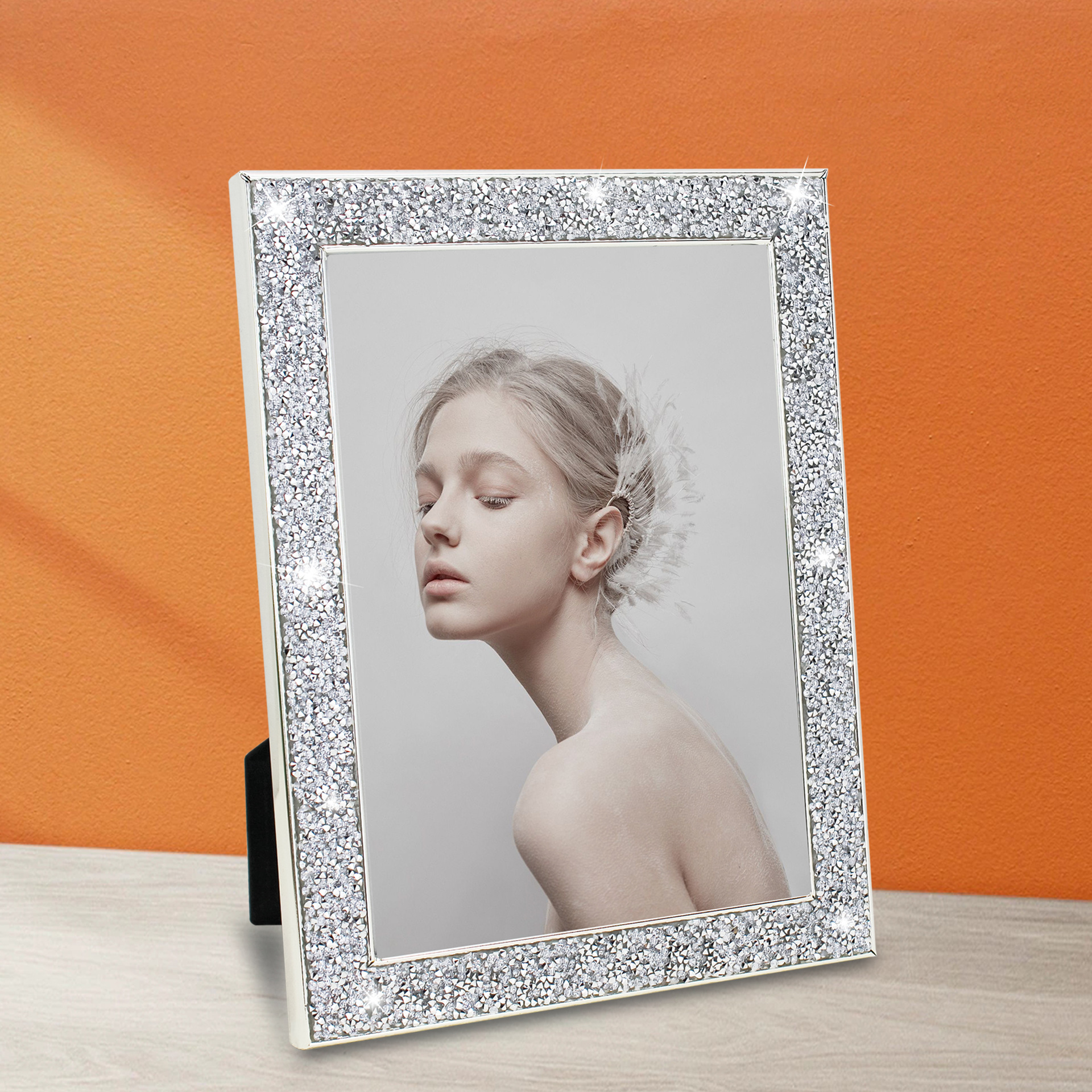 7-Inch Metallic Plated Picture - Sequin Fabric Panel recensie en prijs
