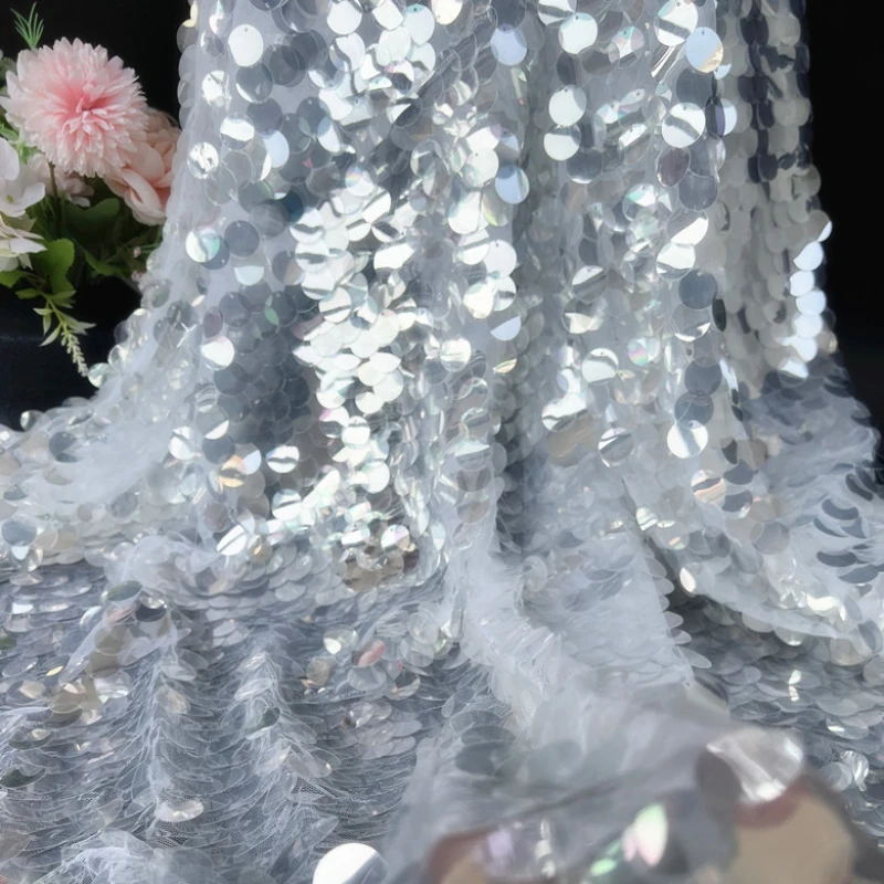 Encrypted Crystal Sequin Fabri - Crystal Mesh Fabric recensie en prijs