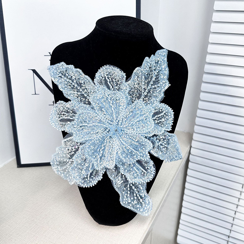 Sequin Beaded Flower Collar Ap - Applique Patch Flower recensie en prijs