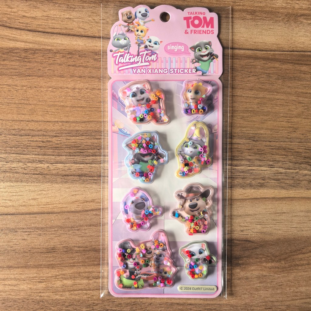 4Pack Fun Talking Tom Friends  - Craft Embellishment World recensie en prijs