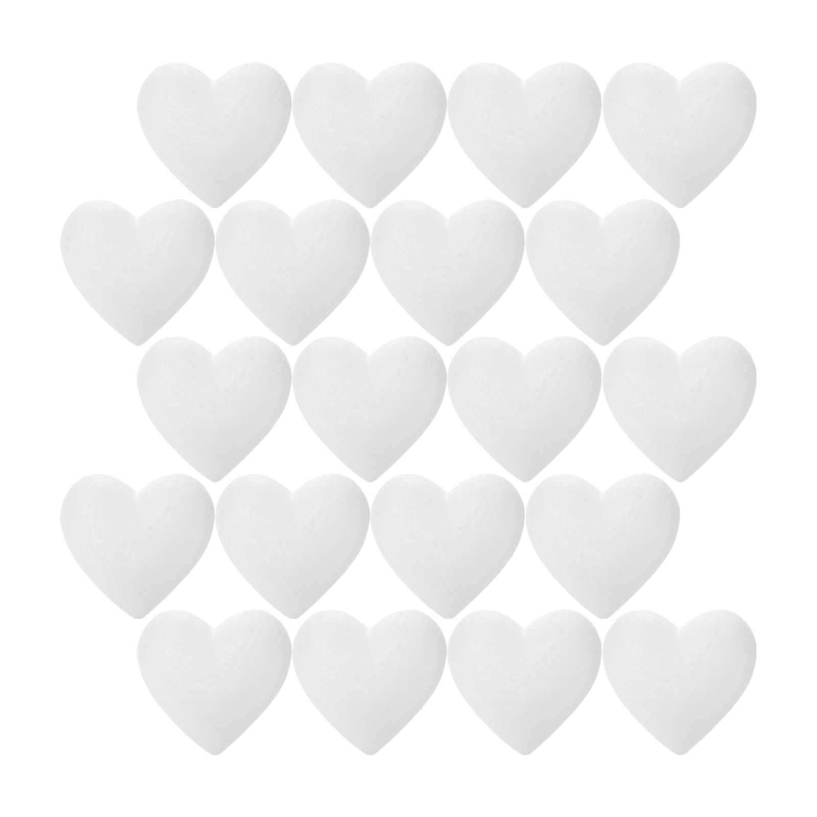 20Pcs Blank Heart Foam Balls L - Craft Embellishments recensie en prijs
