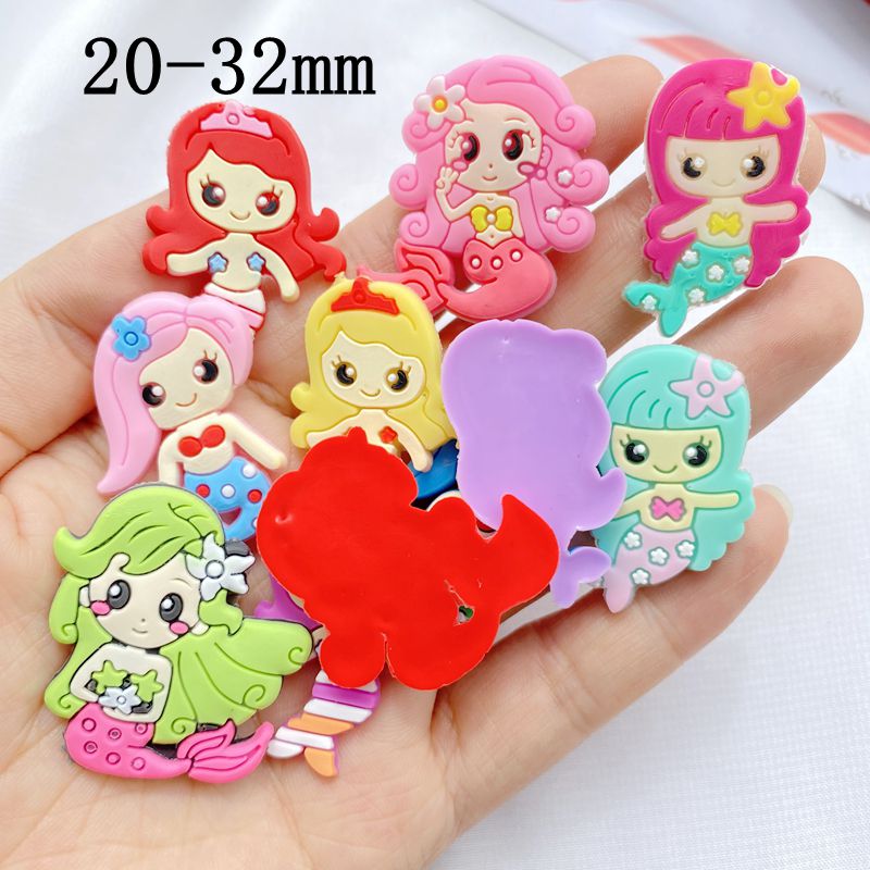 10pcs New Cute Cartoon Mermaid - Embellishment Glue Craft recensie en prijs