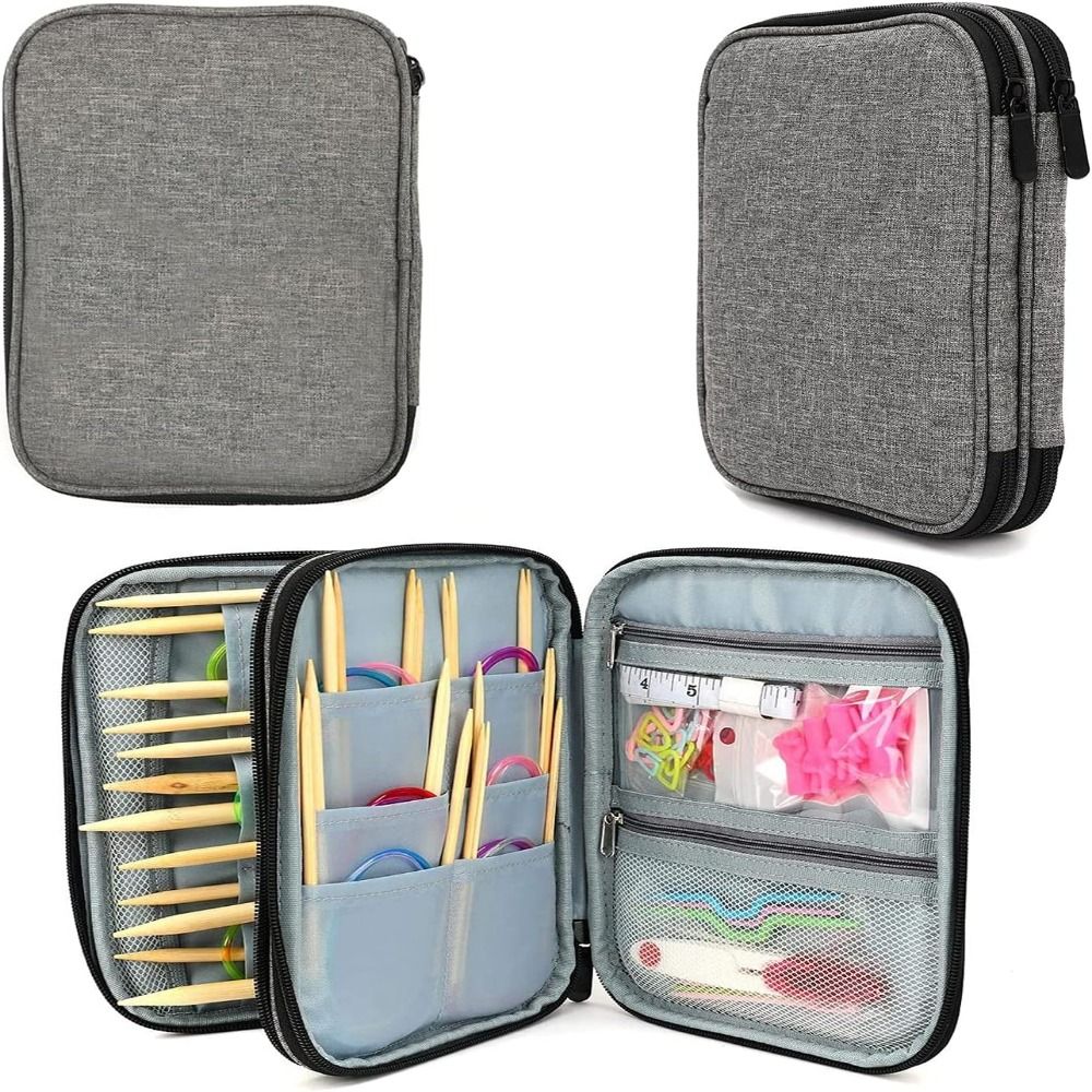 Knitting Needle Case, Portable - Craft Embellishment Storage recensie en prijs