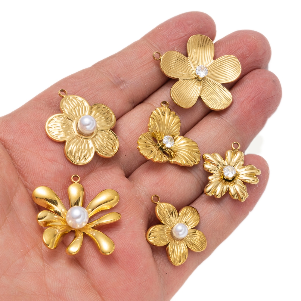 5pcs Gold Stainless Steel Flow - Embellishment Crafts recensie en prijs