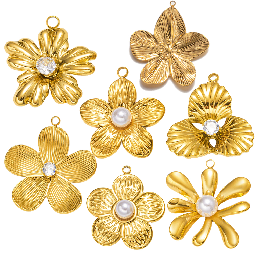 5pcs Gold Stainless Steel Flow - Embellishment Crafts recensie en prijs