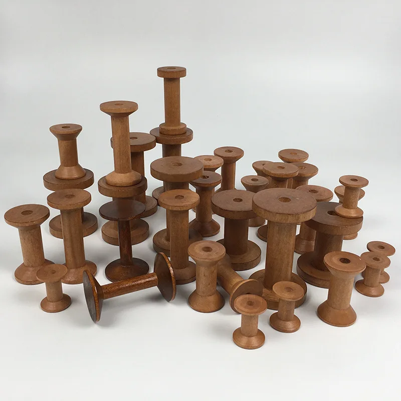 Vintage Wooden Spools DIY Reel - Organza Ribbon Spool recensie en prijs